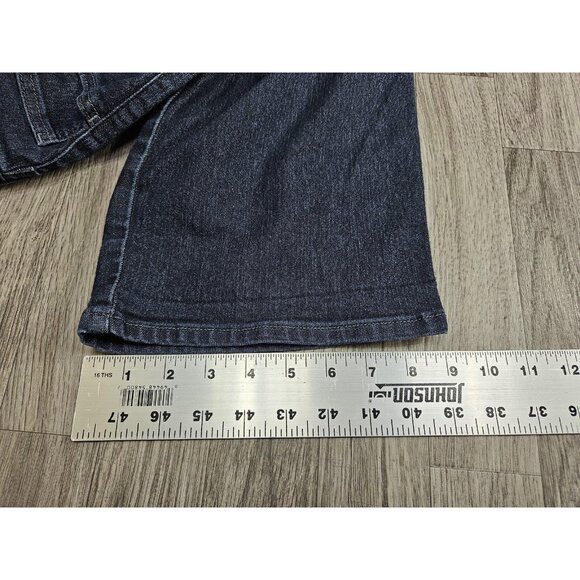 Riders by Lee Capri Jeans Womens 22W Blue Stretch Comfort Waist Plus Mid Rise - Picture 10 of 10